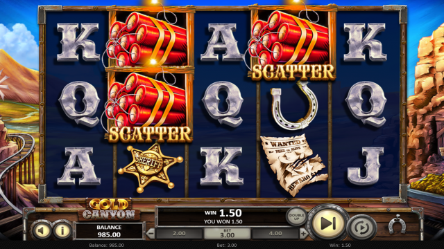 Игровой аппарат Gold Canyon