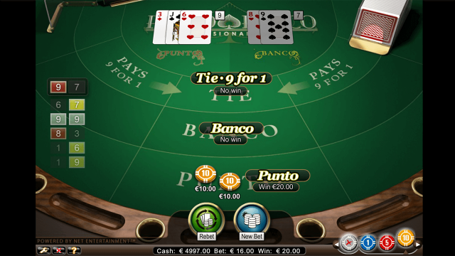 Игровой автомат Punto Banco Professional Series