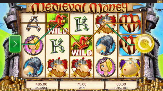 Популярный аппарат Medieval Money