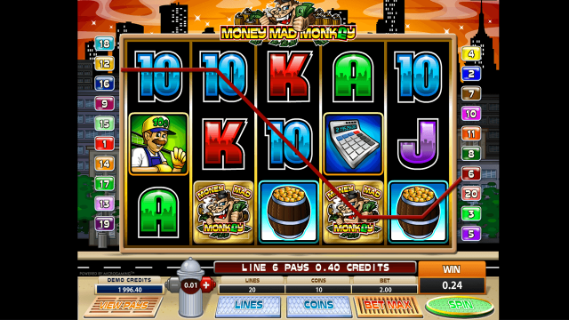 Игровой аппарат Money Mad Monkey