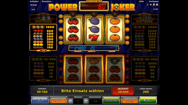 Игровой слот Power Joker
