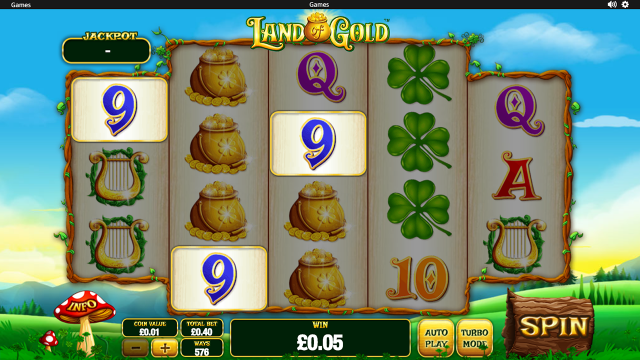Онлайн слот Land Of Gold