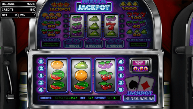 Популярный аппарат Mega Jackpot