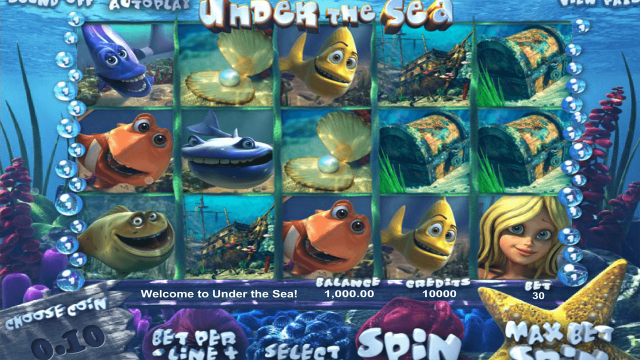 Популярный слот Under The Sea