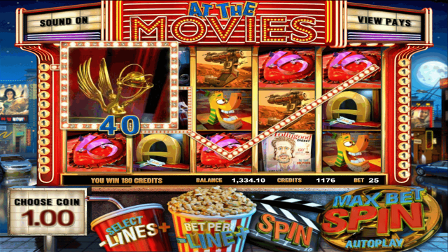 Онлайн слот At The Movies