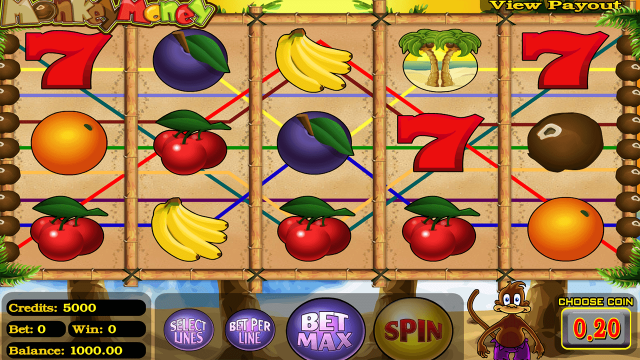 Игровой аппарат Monkey Money