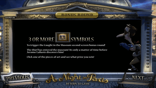 Игровой аппарат A Night In Paris