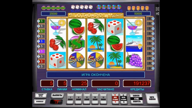 Игровой автомат Slot-O-Pol Deluxe