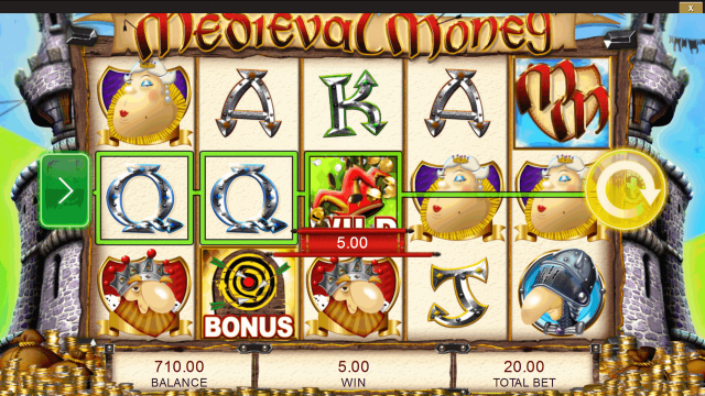 Игровой автомат Medieval Money