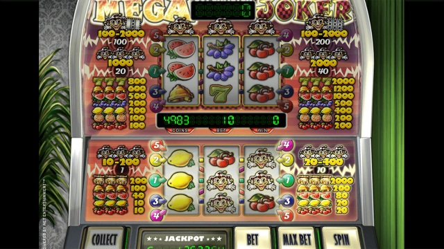 Игровой аппарат Mega Joker by Netent