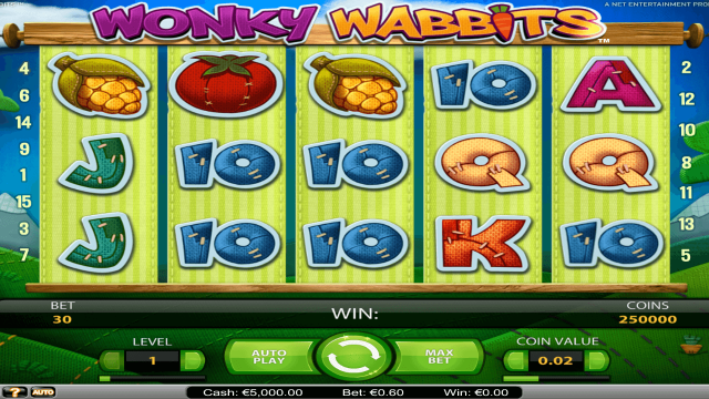 Игровой слот Wonky Wabbits
