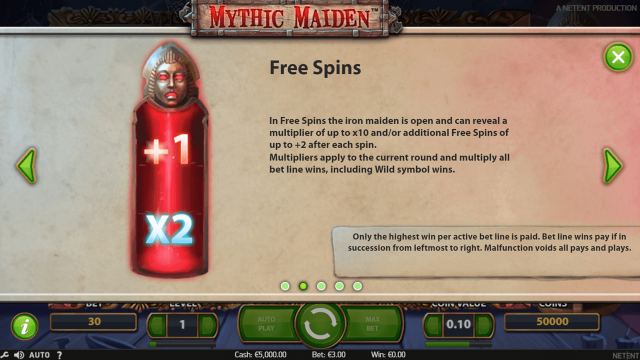 Популярный аппарат Mythic Maiden