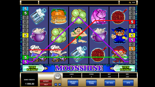 Игровой автомат Moonshine