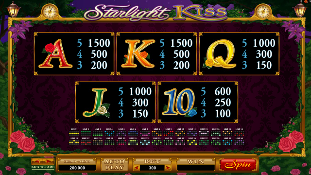 Игровой аппарат Starlight Kiss