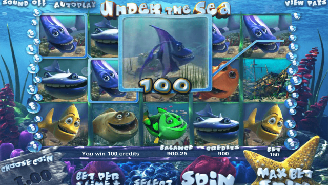 Популярный слот Under The Sea