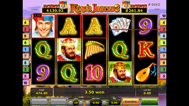 Игровой автомат King's Jester