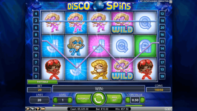 Игровой аппарат Disco Spins