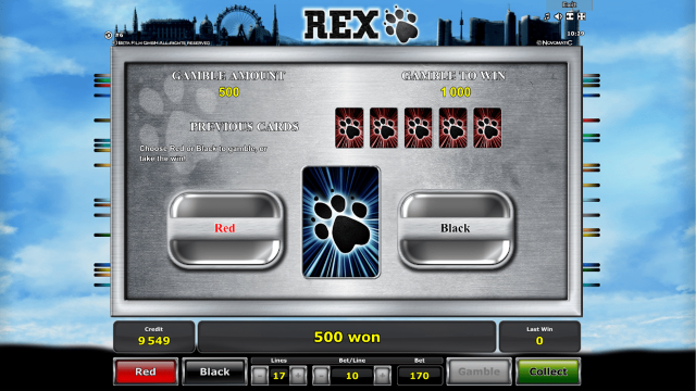 Игровой автомат Rex