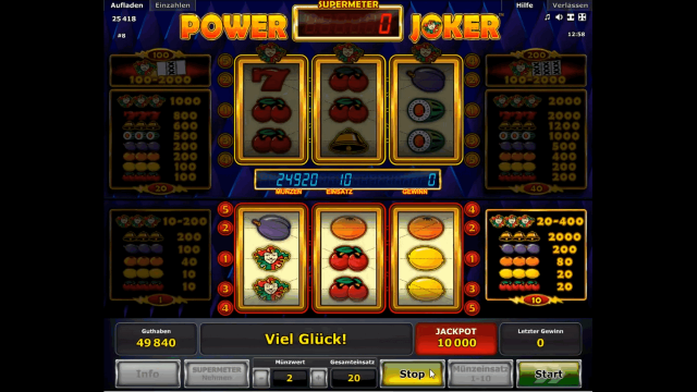 Популярный автомат Power Joker