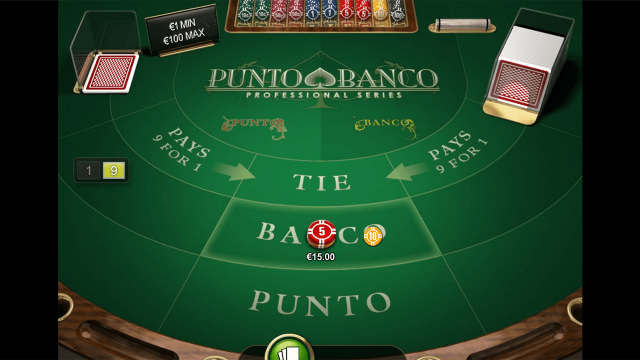 Онлайн аппарат Punto Banco Professional Series
