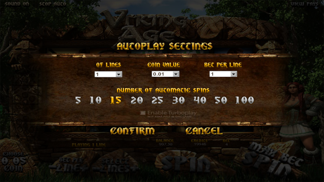 Игровой аппарат Viking Age