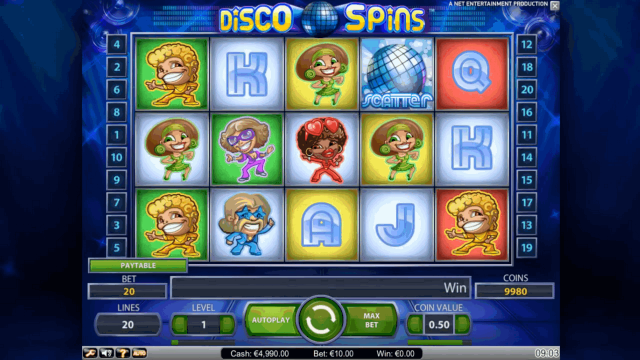 Онлайн автомат Disco Spins