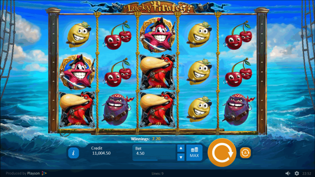 Популярный автомат Lucky Pirates!