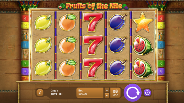 Онлайн аппарат Fruits Of The Nile