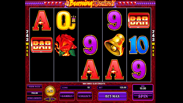 Игровой слот Burning Desire