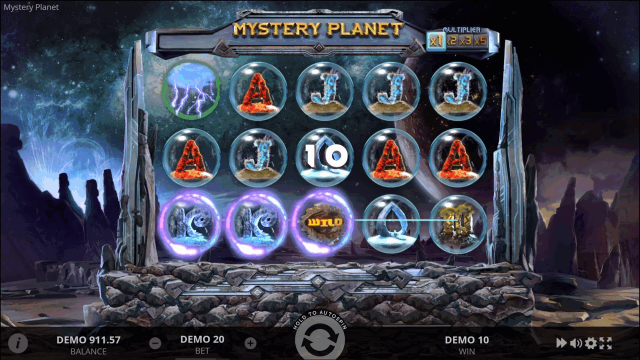 Онлайн автомат Mystery Planet