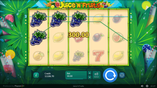 Онлайн слот Juice 'N' Fruits