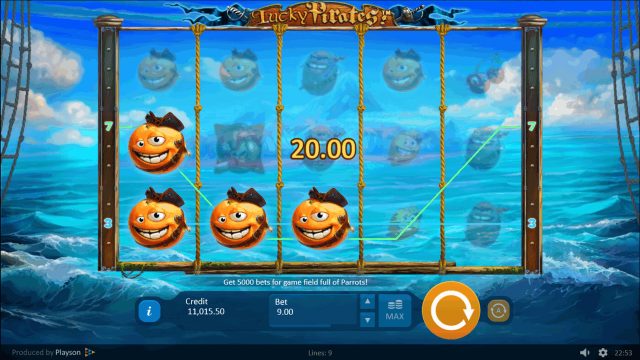 Игровой автомат Lucky Pirates!