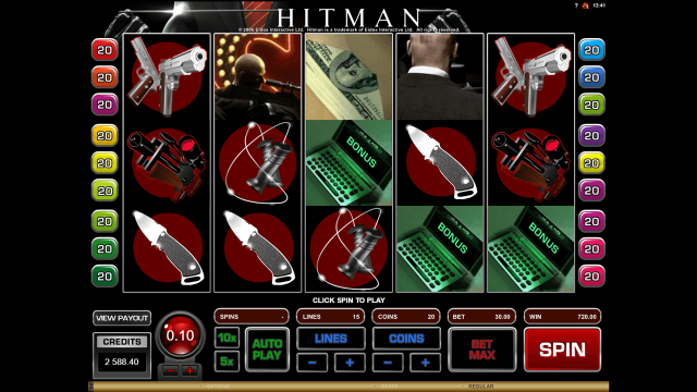 Онлайн автомат Hitman