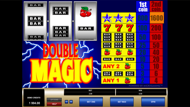 Онлайн автомат Double Magic