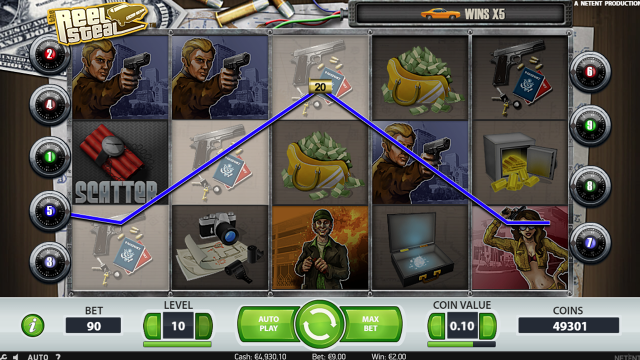 Игровой слот Reel Steal
