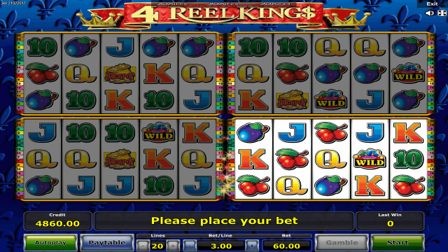 Игровой автомат 4 Reel Kings