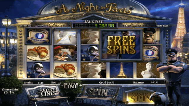 Популярный слот A Night In Paris