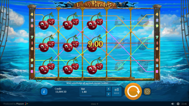 Игровой слот Lucky Pirates!