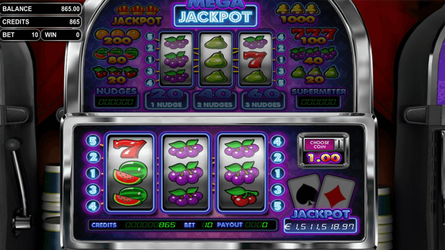 Популярный слот Mega Jackpot