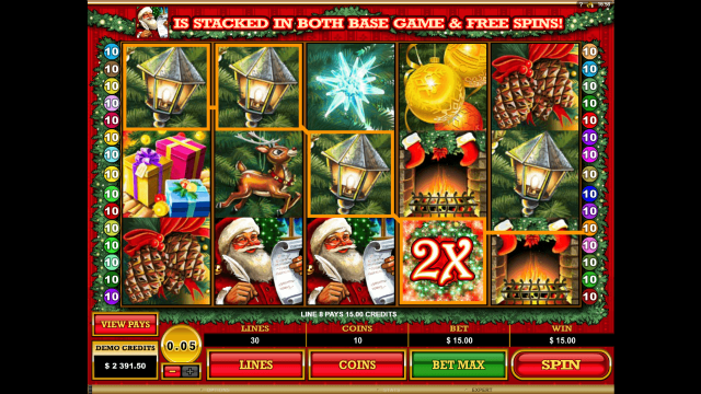 Онлайн аппарат Deck The Halls
