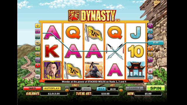 Игровой автомат Dynasty