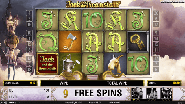 Игровой слот Jack And The Beanstalk