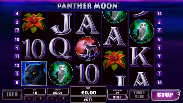 Игровой автомат Panther Moon