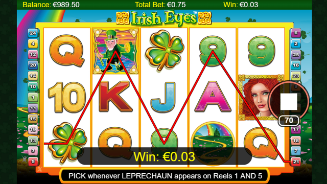 Популярный слот Irish Eyes