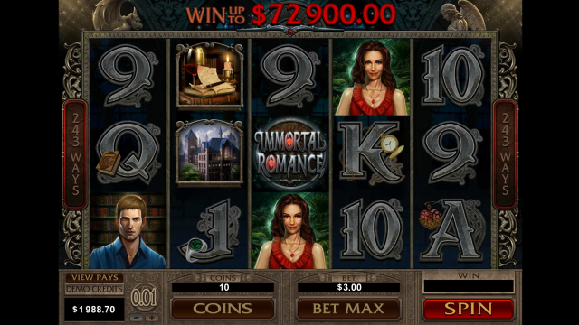 Игровой автомат Immortal Romance