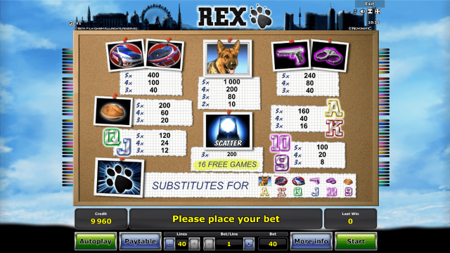 Популярный слот Rex