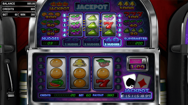 Популярный автомат Mega Jackpot