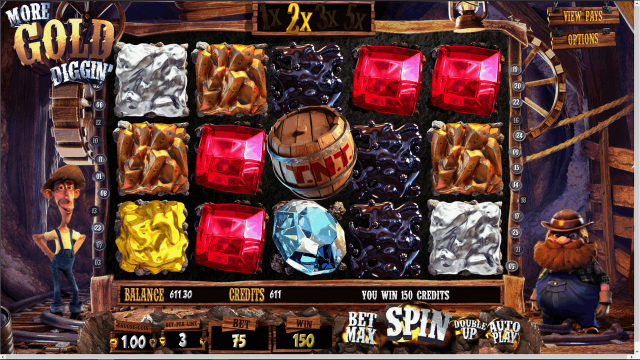 Игровой слот More Gold Diggin'