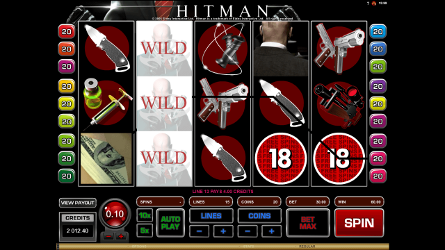 Онлайн слот Hitman