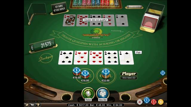 Онлайн автомат Caribbean Stud Poker Professional Series
